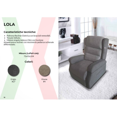 Poltrona Relax LOLA